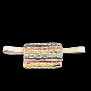 O'Neill Beachy Rafia Waist Bag Multicolor Striped